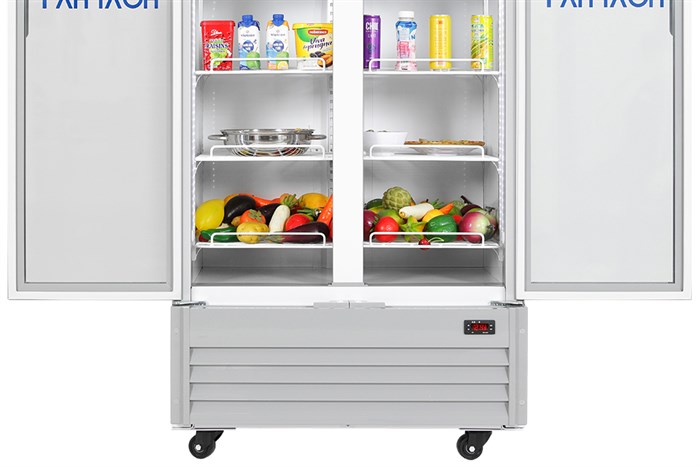 Tủ mát trưng bày Hòa Phát Inverter 526 lít HSR D8526